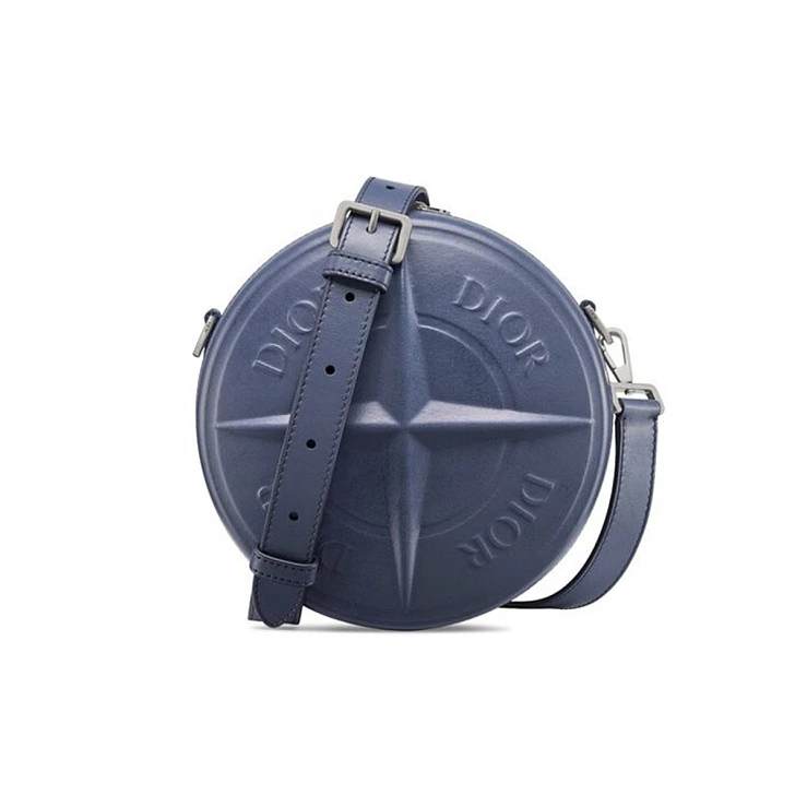 Сумки и аксессуары Dior  Dior Stone Island Round Bag Blue  