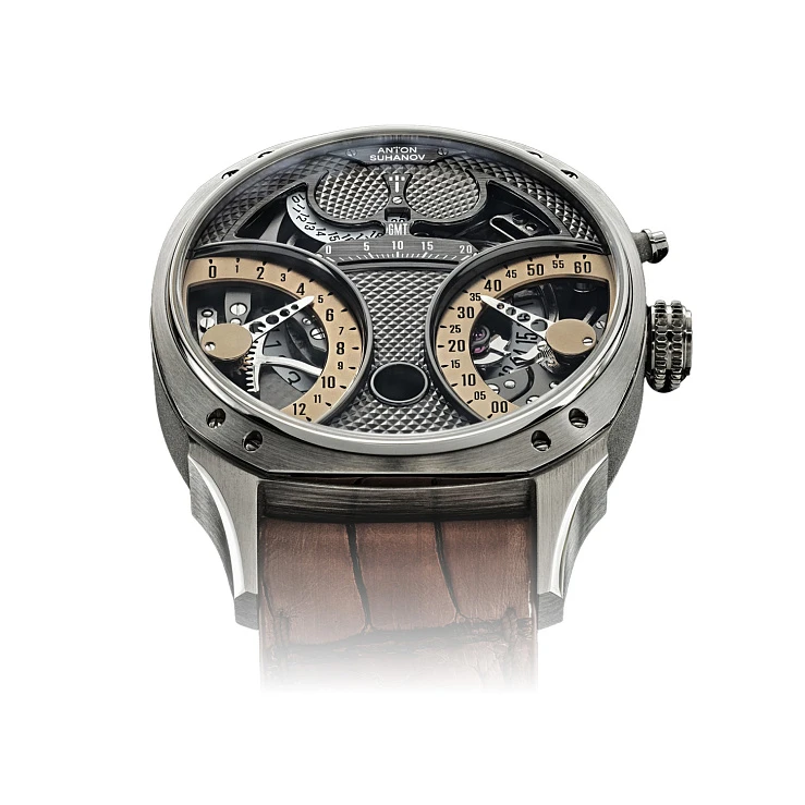 Часы Anton Suhanov (Антон Суханов)  Racer Retro Limited Edition 39Mm Gmt  Racer Retro