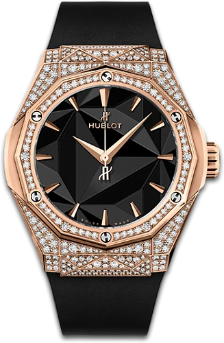 Заказать Hublot  Classic Fusion Orlinski King Gold Alternative Pave 40 Mm  550.OS.1800.RX.1604.ORL19