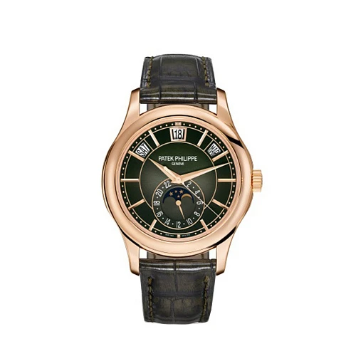Часы Patek Philippe  Annual Calendar Rose Gold Olive Green  5205R-011