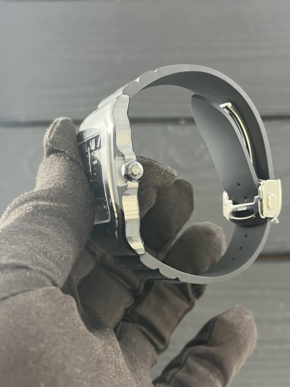 Часы Cartier  Santos De Cartier Black Pvd  WSSA0039