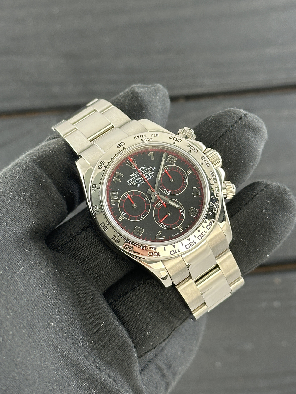 Часы Rolex  Cosmograph Daytona White Gold Racing Dial Z-Series   116509