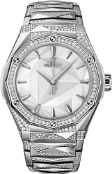 Hublot Classic Fusion Orlinski Titanium White Alternative Pave
