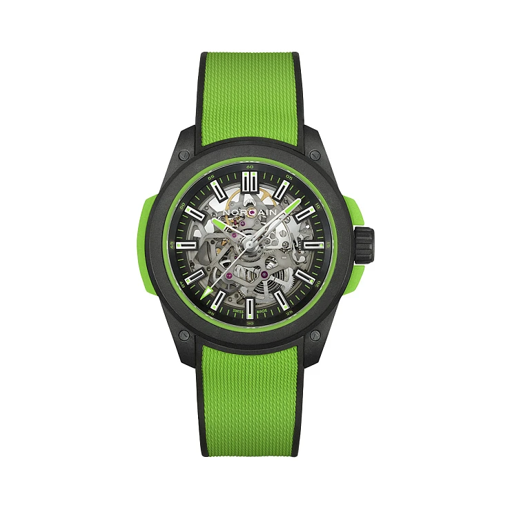 Часы Norqain  Wild One Skeleton Gecko  NNQ3000QBQ1AS/B007