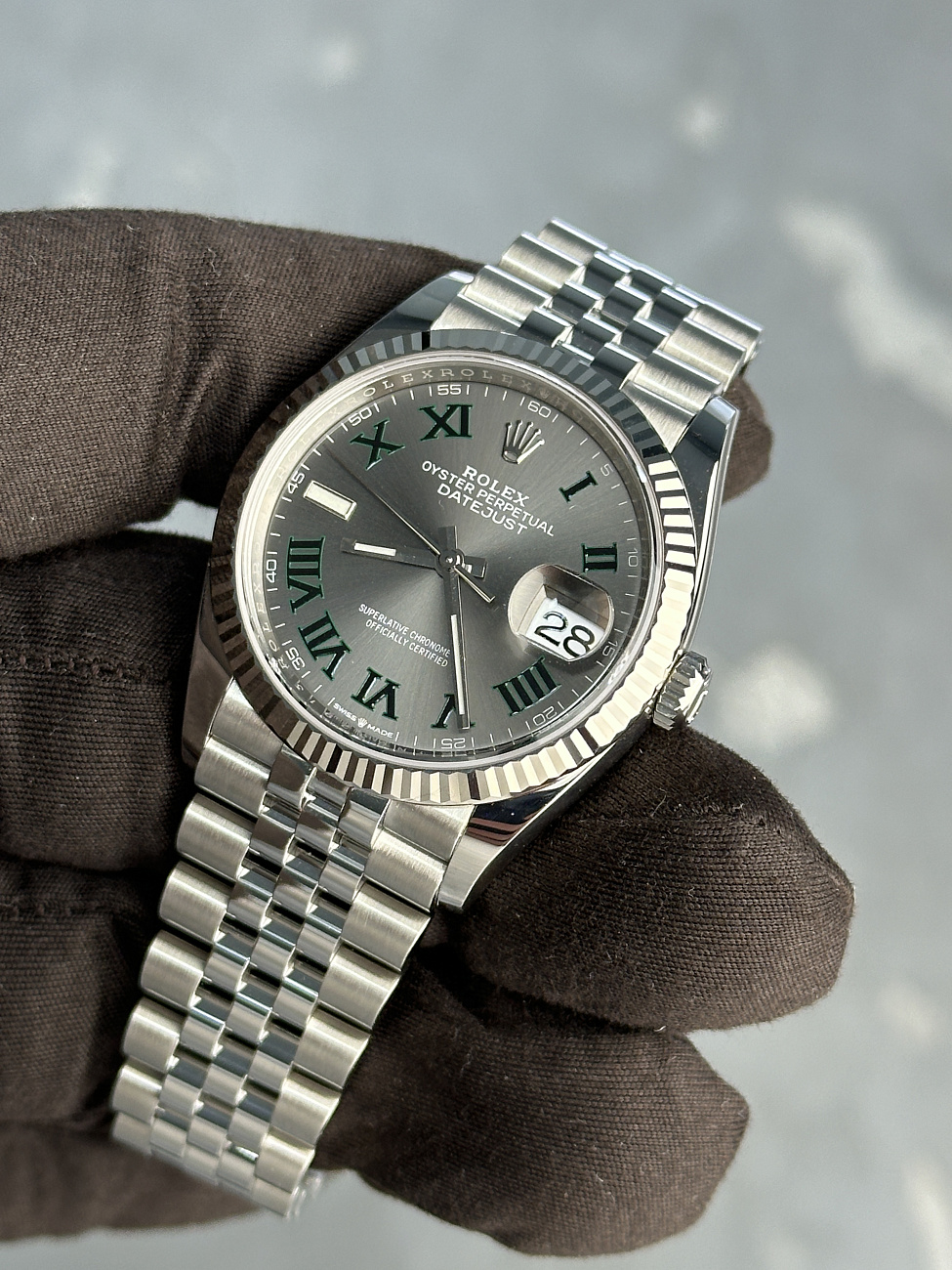 Часы Rolex  Datejust 36Mm Wimbledon Dial 2024  126234