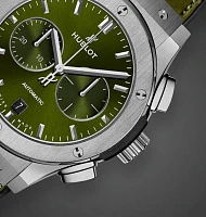 Заказать Hublot  Classic Fusion Chronograph Titanium Green  541.NX.8970.LR
