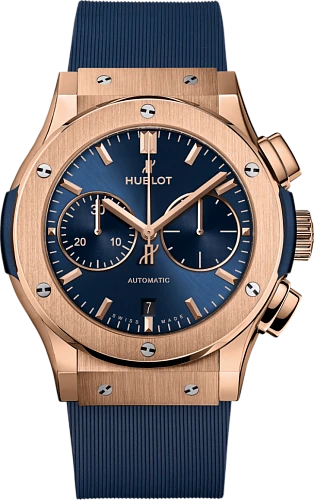 Заказать Hublot  Classic Fusion Chronograph King Gold Blue 45 Mm  521.OX.7180.RX