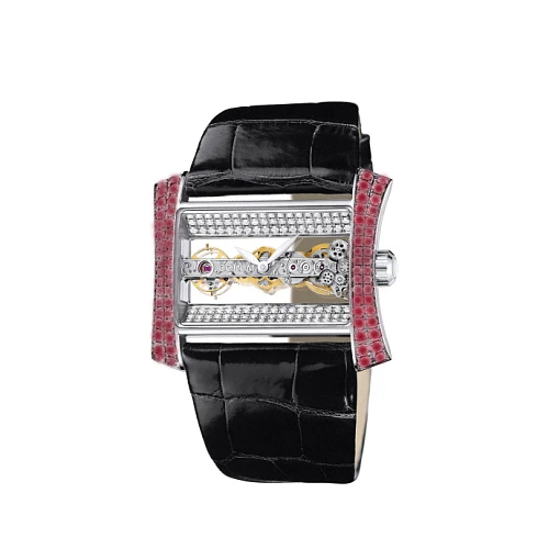 Часы Corum  Golden Bridge Lady Diamonds And Ruby  05.0047 2270350
