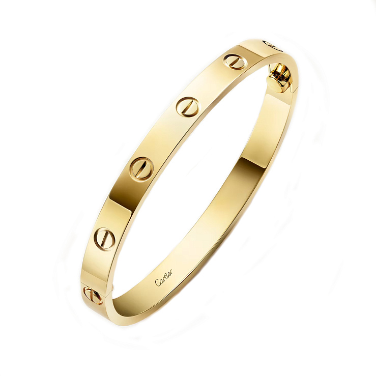 Украшение Cartier  LOVE bracelet, Classic Model, Yellow Gold 18  CRB6067518 