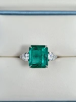 Украшение GRS GemResearch Swisslab  Кольцо с изумрудом 4,77 ct. Colombia   