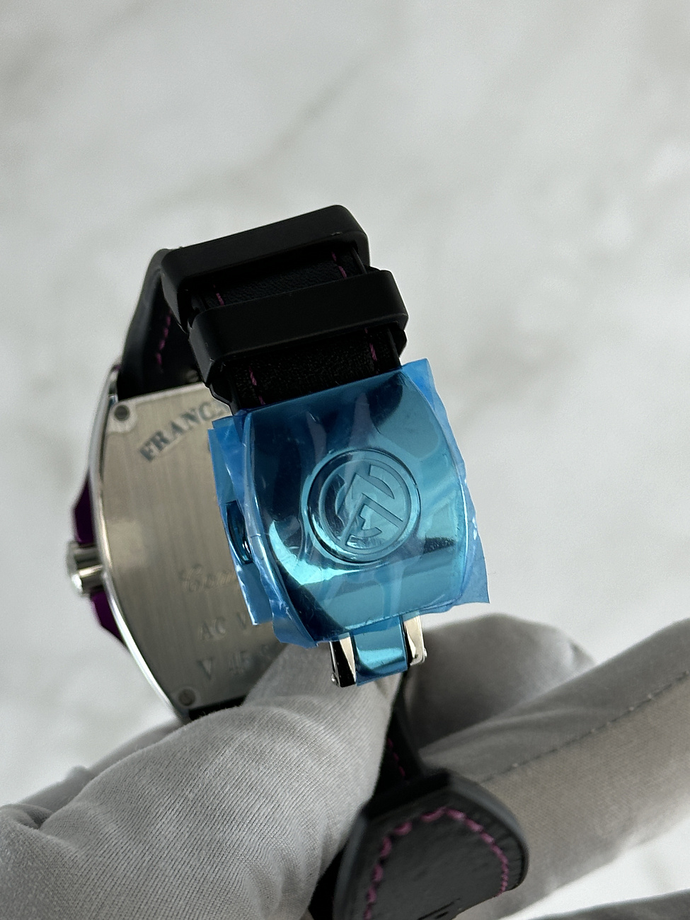 Часы Franck Muller  Vanguard Racing Black And Violet  V45SCDTRCGACVL