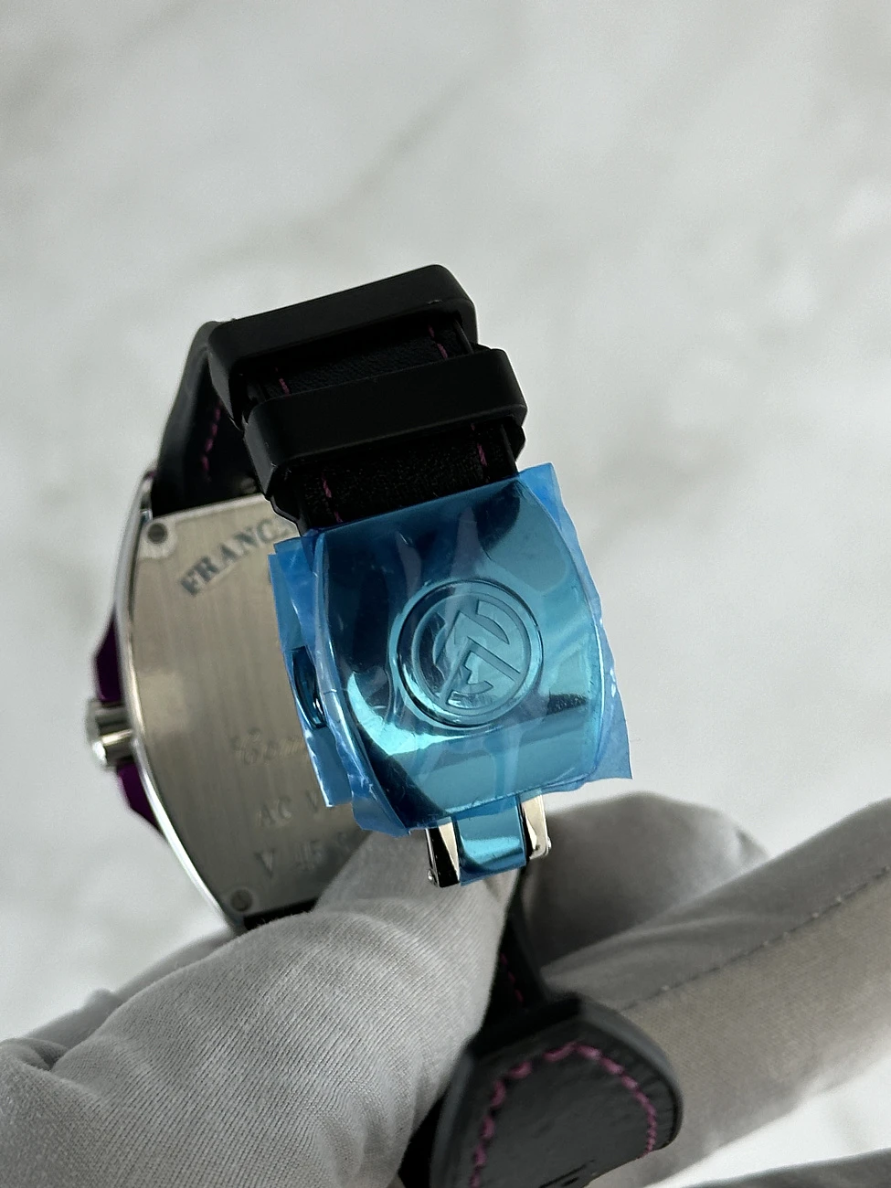 Часы Franck Muller  Vanguard Racing Black And Violet  V45SCDTRCGACVL