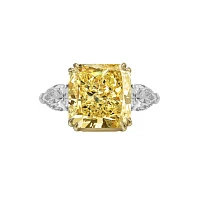 Украшение GIA  Кольцо С Бриллиантом 8,13 Ct. Fby/Vs2   