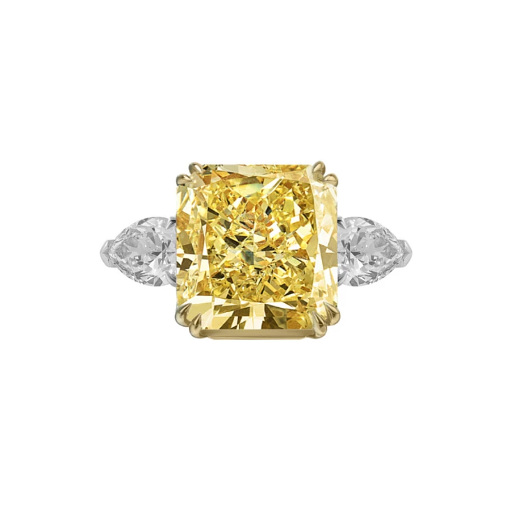 Украшение GIA  Кольцо С Бриллиантом 8,13 Ct. Fby/Vs2   