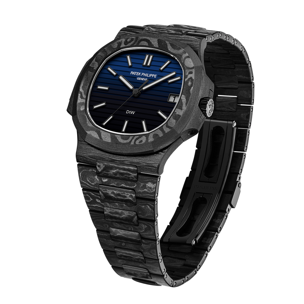 Заказать DiW  Patek Philippe All Carbon G-Blue  