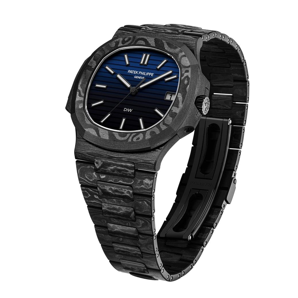 Заказать DiW  Patek Philippe All Carbon G-Blue  