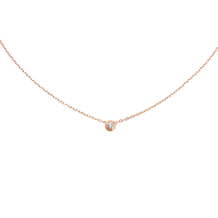 Украшение Cartier  D'amour Necklace, Small Model, Rg  B7215700 