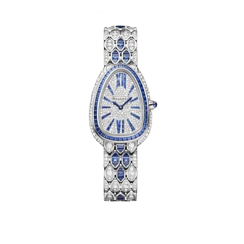 Часы Bvlgari  Serpenti Seduttori Custom Diamonds & Sapphires  103141 