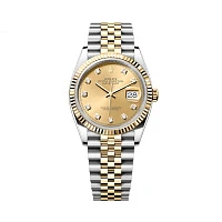 Часы Rolex  Datejust Champagne Diamond Dial  126233-0017