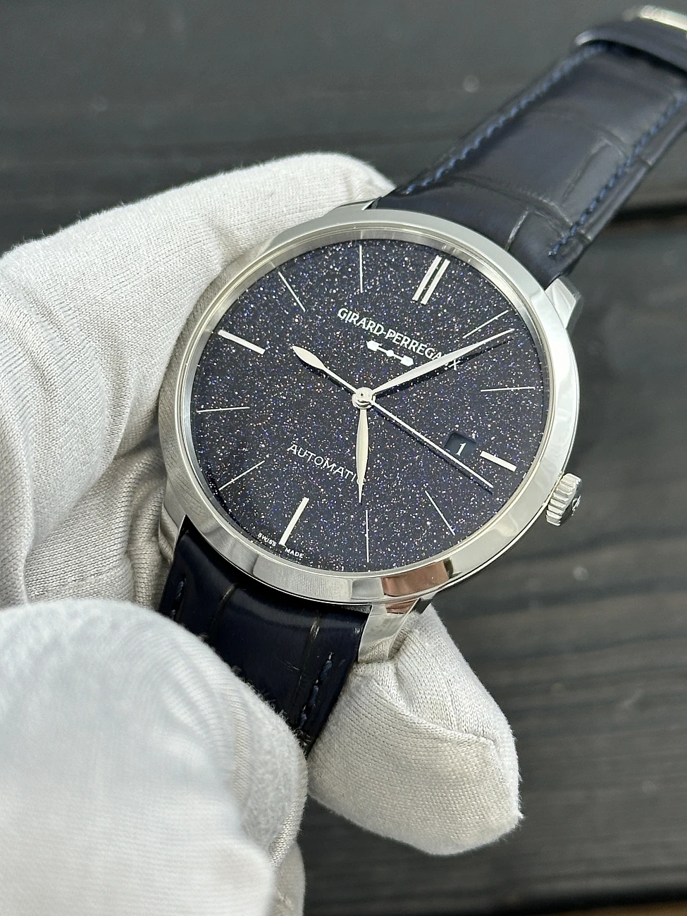 Часы Girard-Perregaux  1966 Orion  49555-11-435-BB4A