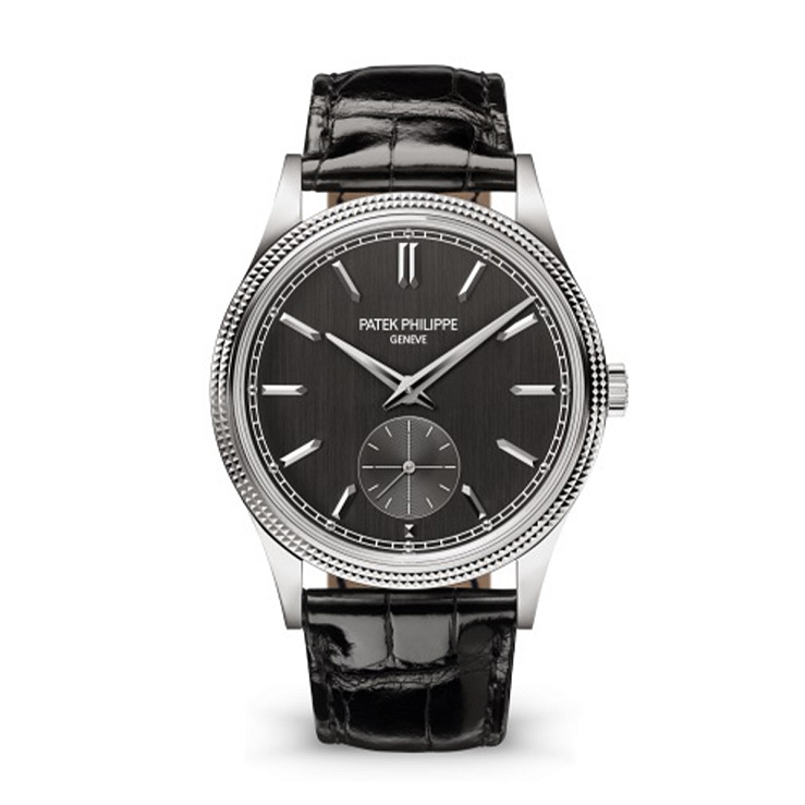 Часы Patek Philippe  Calatrava Clous De Paris White Gold  6119G-001