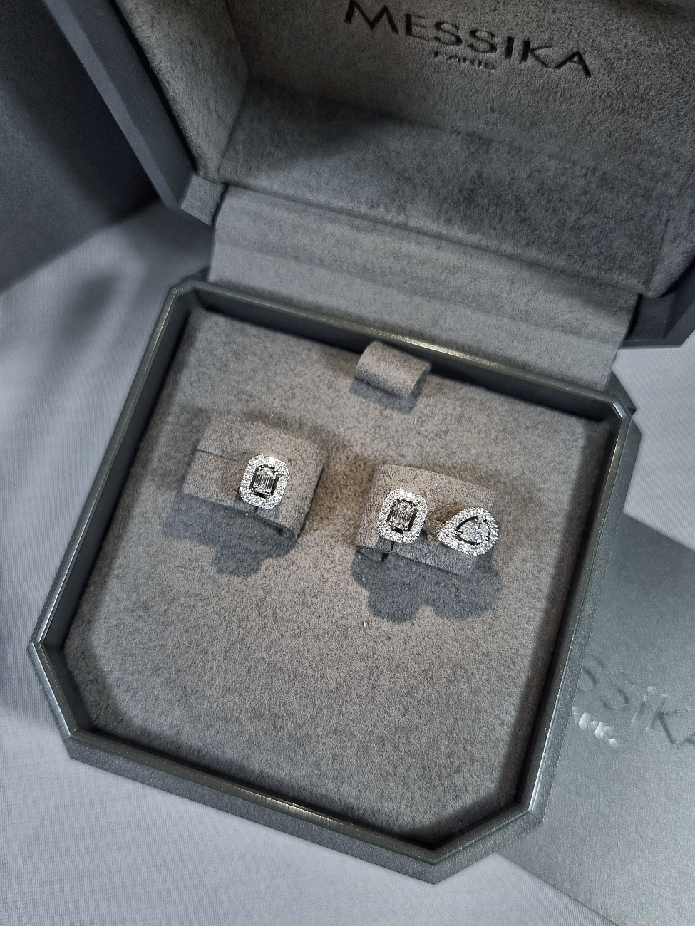 Украшение MESSIKA  Серьги My Twin 1+2 0,10Ct X3  My Twin 1+2 diamond earrings 0,10ct 7004 