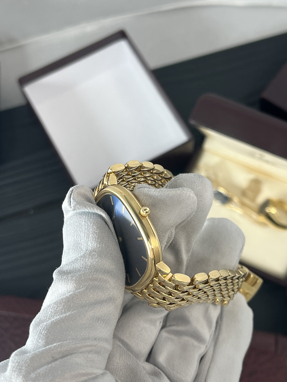 Часы Patek Philippe  Ellipse Yellow Gold  3738/122