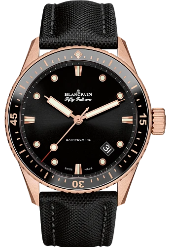 Заказать Blancpain  Fifty Fathoms Bathyscaphe  5000 36S30 B52A