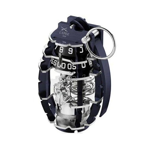 Настоольные часы L'epee  Grenade Black Raven Limited Edition  74.6012/204