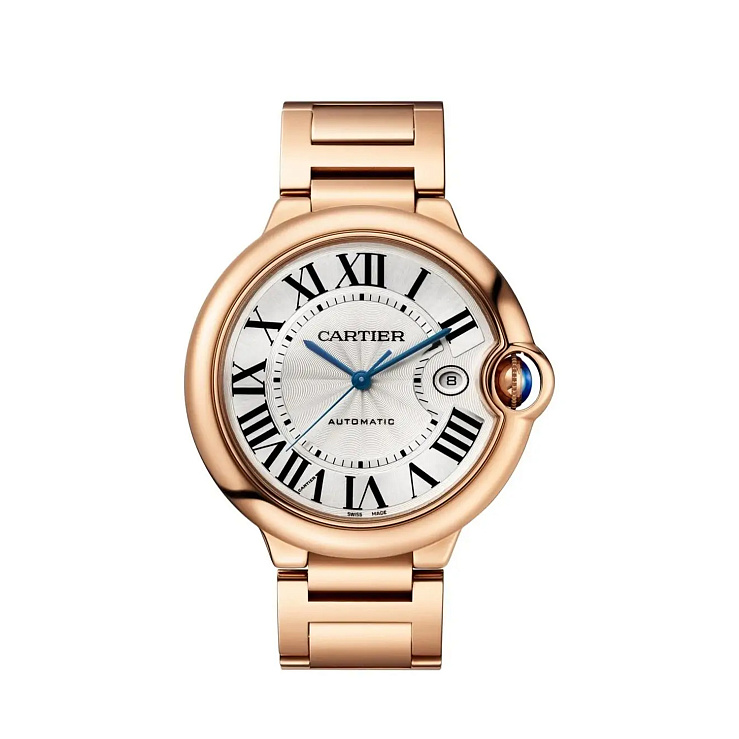 Часы Cartier  Ballon Bleu De Cartier 42Mm Rose Gold  WGBB0016