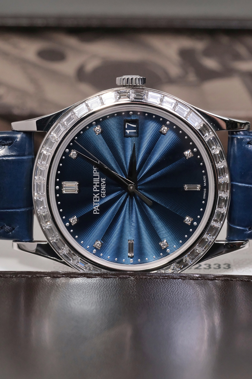Часы Patek Philippe  Calatrava 38 Мм Platinum And Diamonds  5298P-014