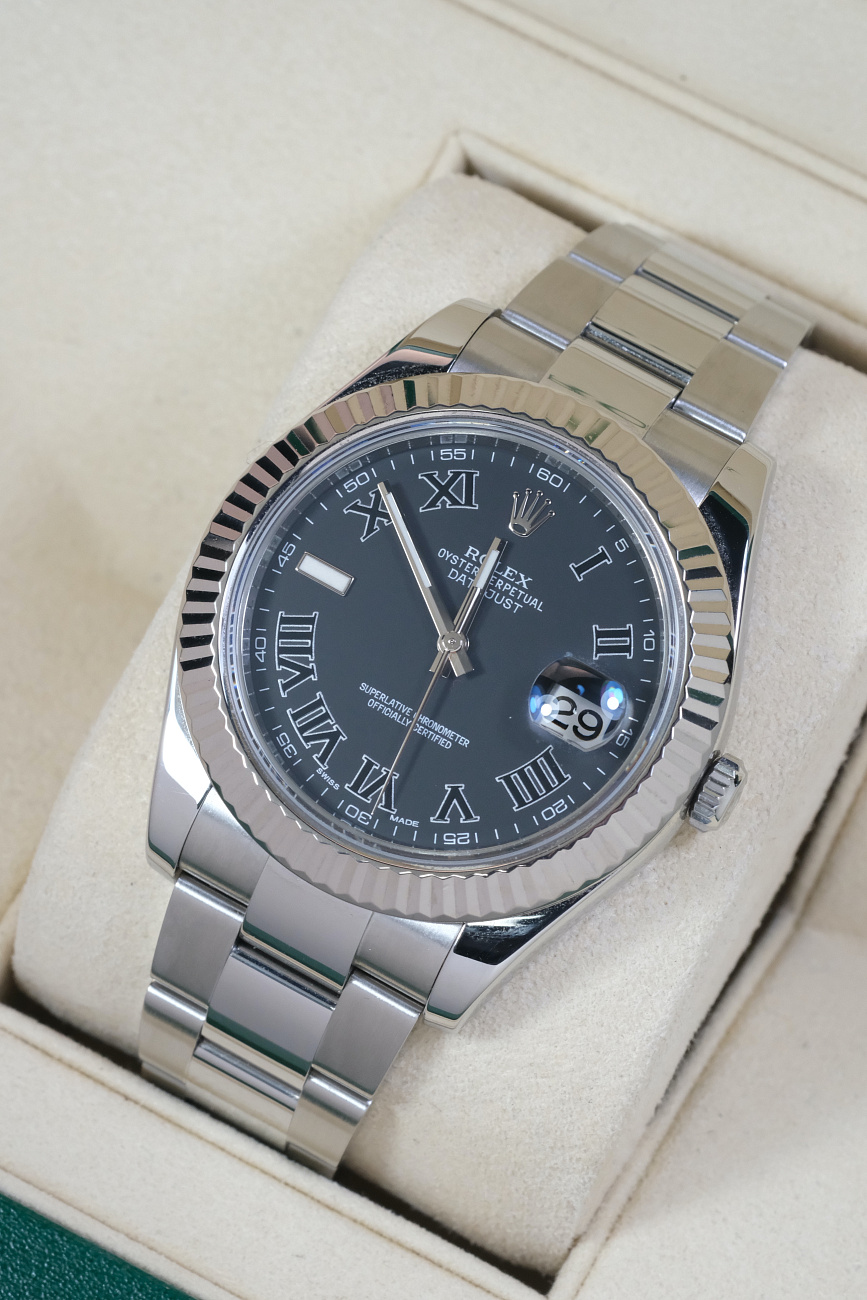 Часы Rolex  Datejust Ii 41Mm Steel And White Gold  116334