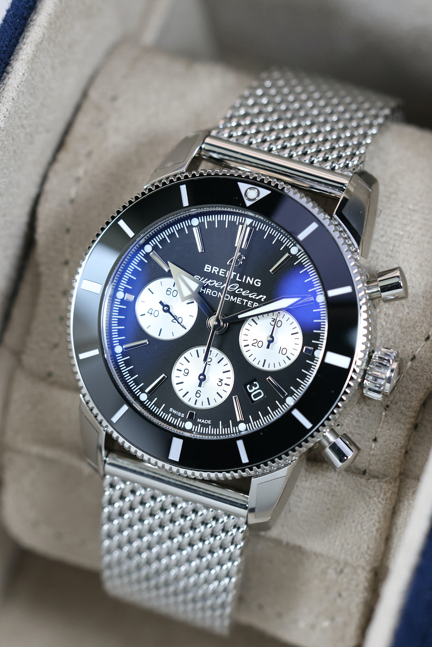 Часы Breitling  Superocean Heritage B01 Chronograph 44  AB0162121B1A1
