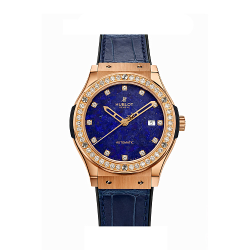 Часы Hublot  Fusion Lapis Lazuli Dial and Diamonds Limited Edition  