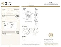Украшение GIA  Серьги 1,01/1,02 ct. Fancy Yellow/VVS1-VS2 Heart Diamonds   