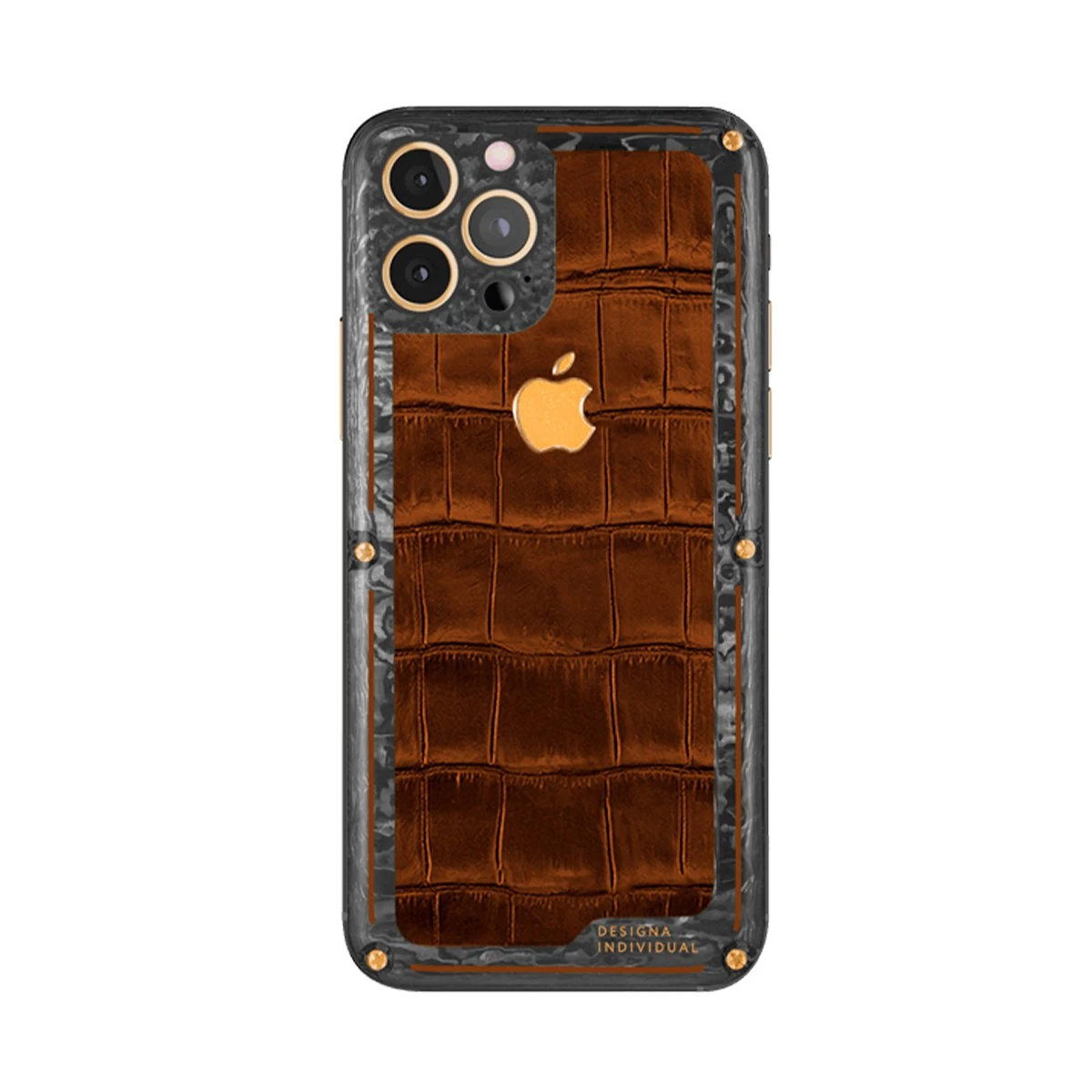 Кастомный Телефон Designa Individual  Brown Leather  