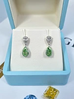 Украшение GIA  Серьги с бриллиантами 1,51/1,51 ct.   