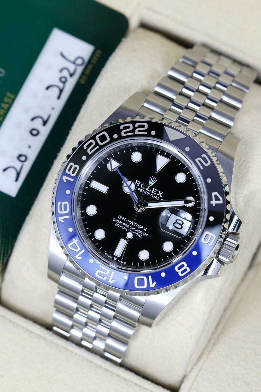 Часы Rolex  Gmt-Master Ii Batman  126710 BLNR