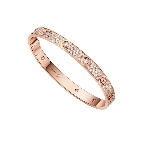 Украшение Cartier  Love Bracelet, Classic Model, Paved, 10 Diamonds  CRN6727217 