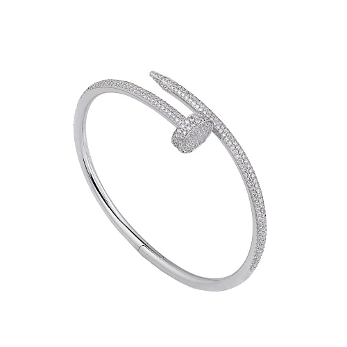 Украшение Cartier  Juste un Clou bracelet, classic model, diamonds 18  CRN6707318 