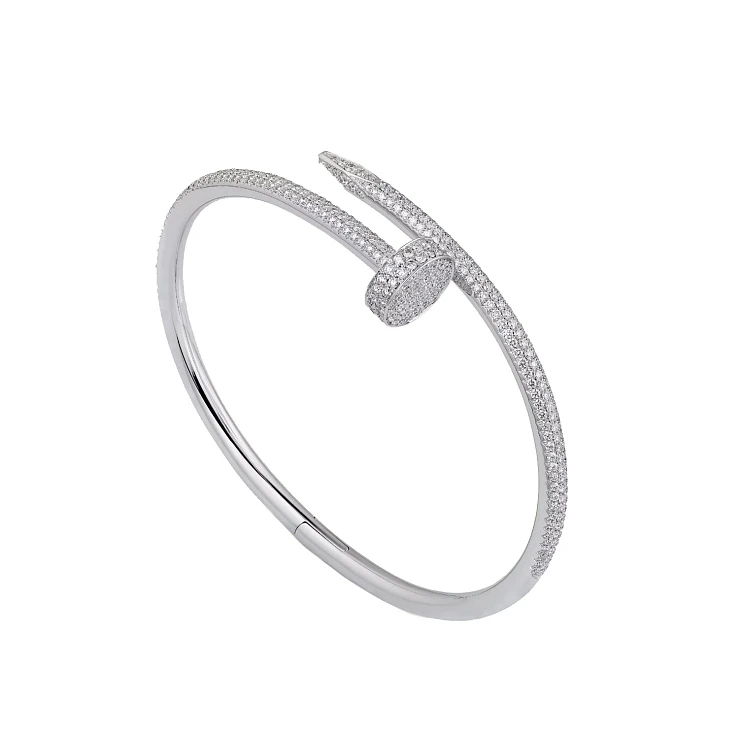 Украшение Cartier  Juste un Clou bracelet, classic model, diamonds 18  CRN6707318 