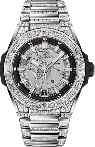 Заказать Hublot  Big Bang Integrated Time Only Titanium Jewellery  456.NX.0170.NX.9804