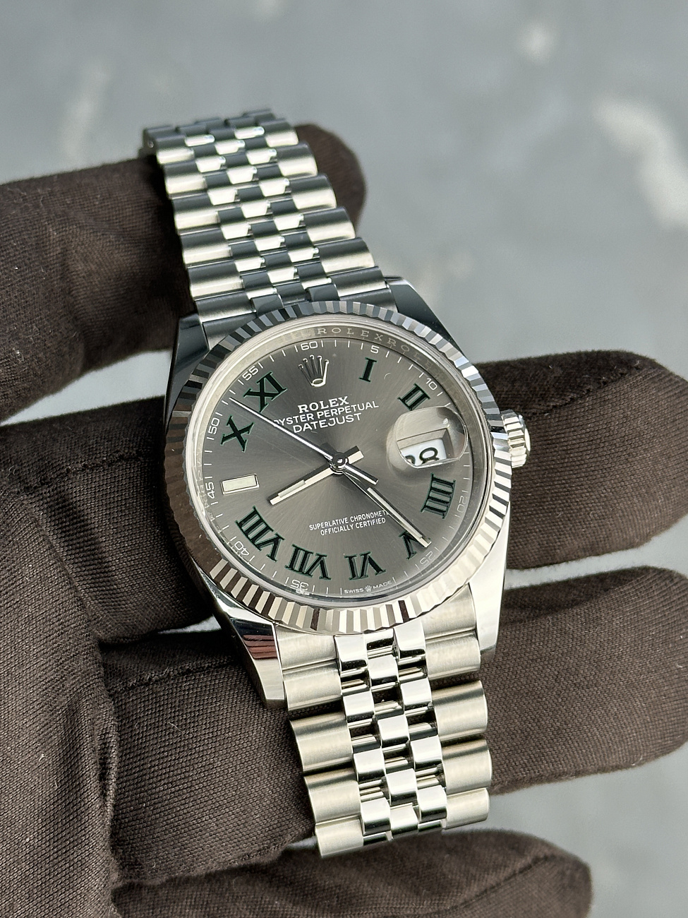 Часы Rolex  Datejust 36Mm Wimbledon Dial 2024  126234