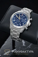 Часы Breitling  Aviator 8 Chronograph 43 Stainless Steel Blue  A13316101C1A1