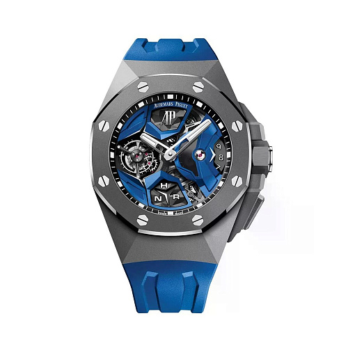Часы Audemars Piguet  Royal Oak Concept Flying Tourbillon GMT BLUE  26589IO.OO.D030CA.01