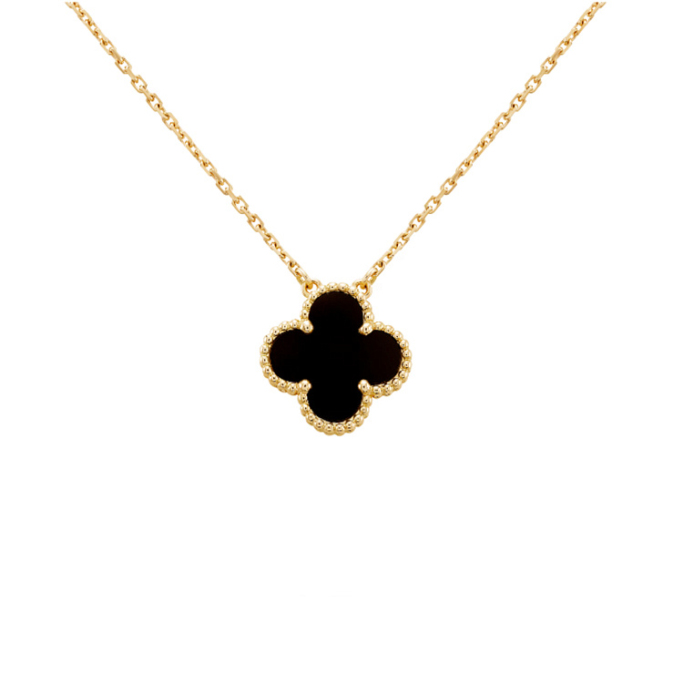 Украшение Van Cleef & Arpels  Vintage Alhambra Pendant Onix  VCARA45800 