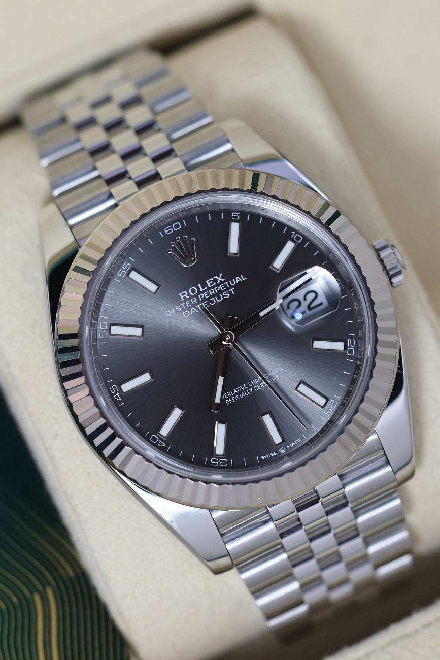 Часы Rolex  Datejust Ii 41Mm Dark Rhodium  126334