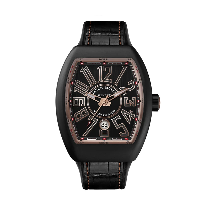 Часы Franck Muller  Mens Collection Vanguard Yachting Black Gold  V45SCDTTTNRBR5N