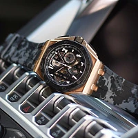Часовой ремешок Audemars Piguet  Ремешок Для Часов Graphite Digi Camo Ap Royal Oak Offshore 44Mm Strap  