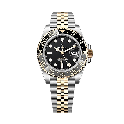 Часы Rolex  Gmt-Master Ii Steel & Yellow Gold Full Stickers  126713GRNR